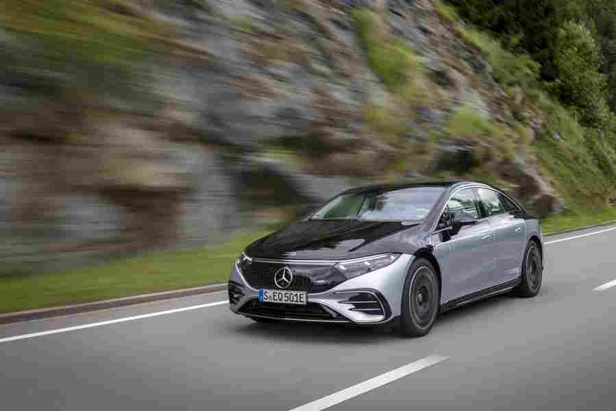 mercedes benz eqs 2021 7145 31 Car A4 Photo Print