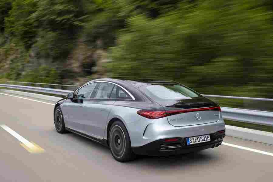 mercedes benz eqs 2021 7145 32 Car A4 Photo Print