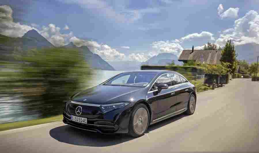 mercedes benz eqs 2021 7145 36 Car A4 Photo Print