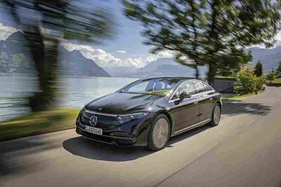 mercedes benz eqs 2021 7145 37 Car A4 Photo Print