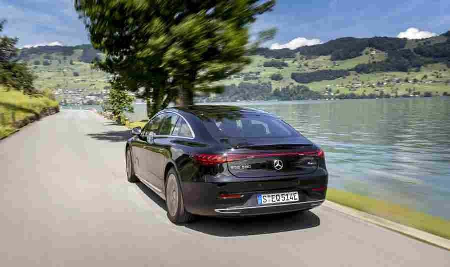 mercedes benz eqs 2021 7145 38 Car A4 Photo Print