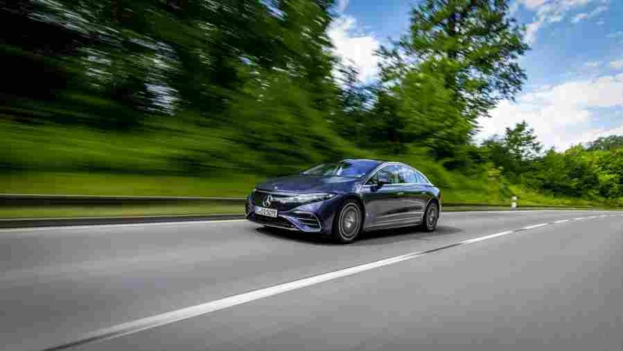 mercedes benz eqs 2021 7145 44 Car A4 Photo Print