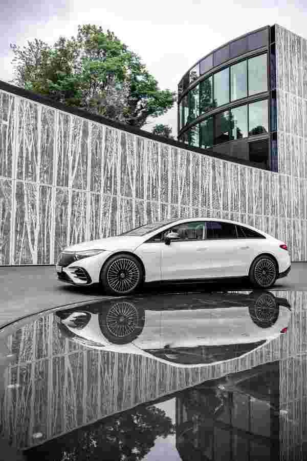 mercedes benz eqs 2021 7145 51 Car A4 Photo Print