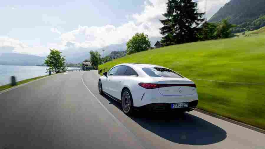 mercedes benz eqs 2021 7145 57 Car A4 Photo Print
