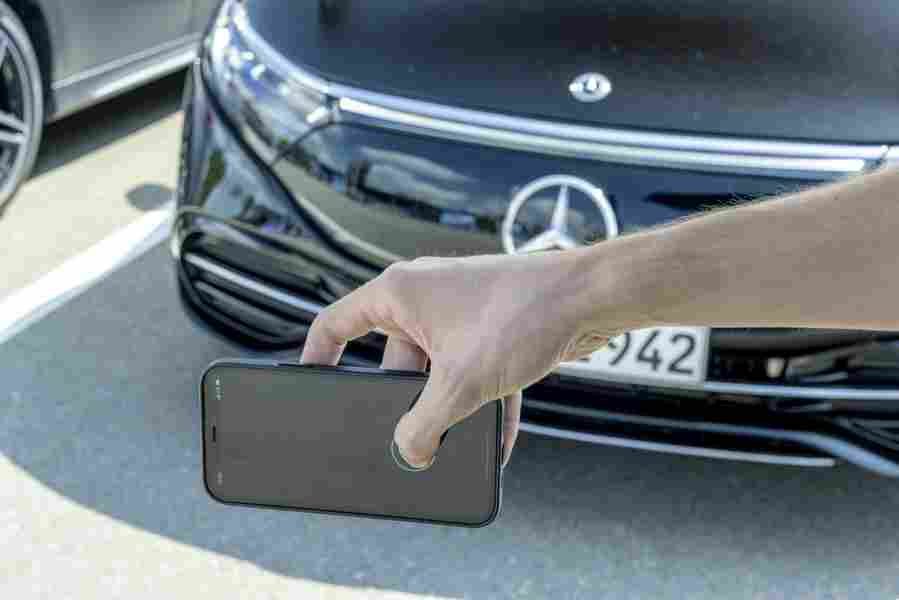 mercedes benz eqs 2021 7145 62 Car A4 Photo Print