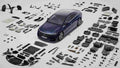 mercedes benz eqs 2021 7145 66 Car A4 Photo Print