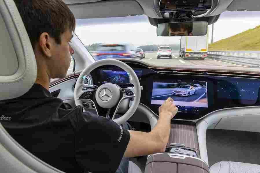 mercedes benz eqs 2021 7145 75 Car A4 Photo Print