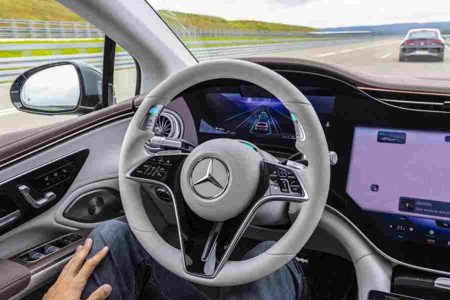 mercedes benz eqs 2021 7145 79 Car A4 Photo Print