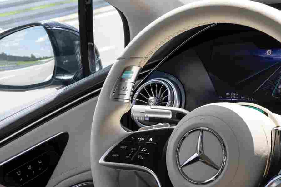 mercedes benz eqs 2021 7145 80 Car A4 Photo Print