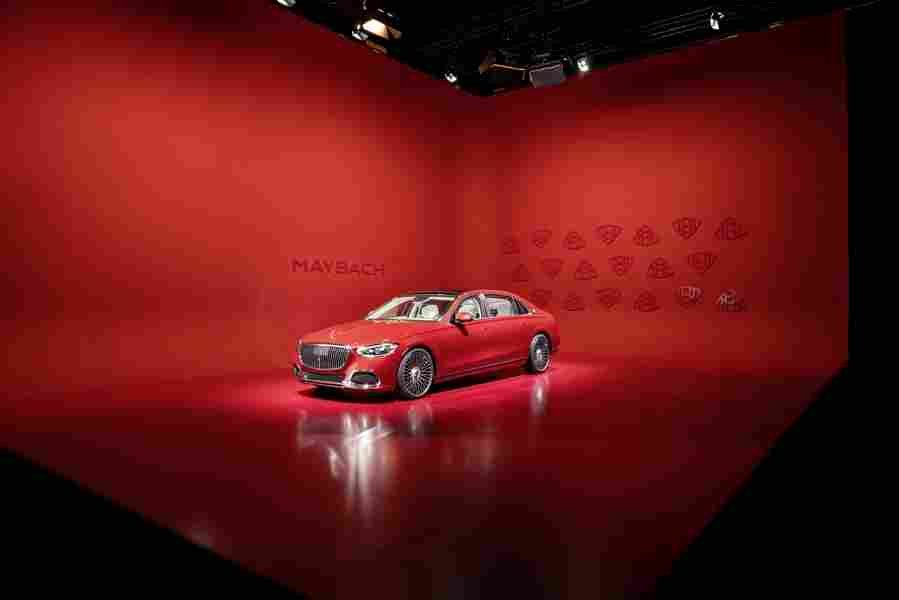 mercedes benz s class maybach x222 2020 6981 118 Car A4 Photo Print