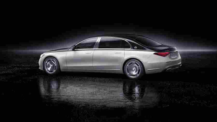 mercedes benz s class maybach x222 2020 6981 122 Car A4 Photo Print