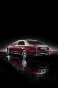 mercedes benz s class maybach x222 2020 6981 124 Car A4 Photo Print
