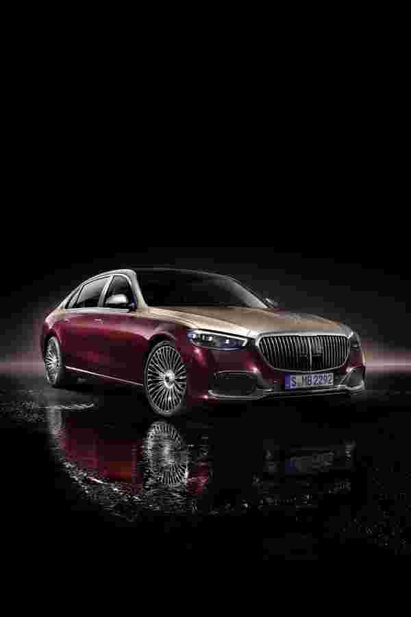 mercedes benz s class maybach x222 2020 6981 125 Car A4 Photo Print