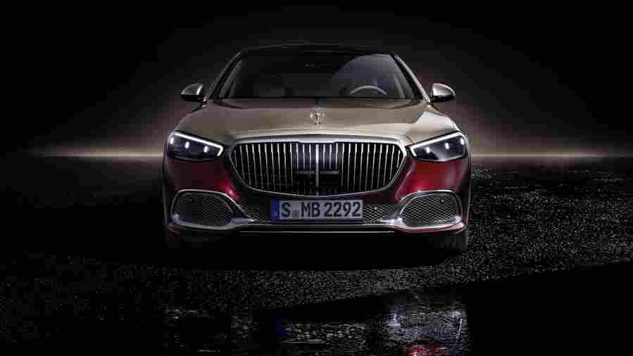 mercedes benz s class maybach x222 2020 6981 131 Car A4 Photo Print