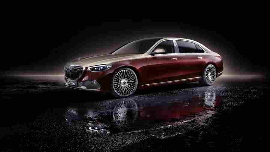 mercedes benz s class maybach x222 2020 6981 134 Car A4 Photo Print