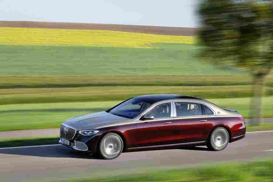 mercedes benz s class maybach x222 2020 6981 143 Car A4 Photo Print