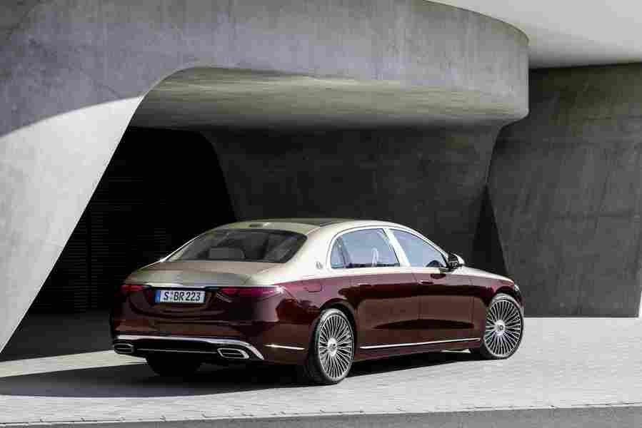 mercedes benz s class maybach x222 2020 6981 151 Car A4 Photo Print