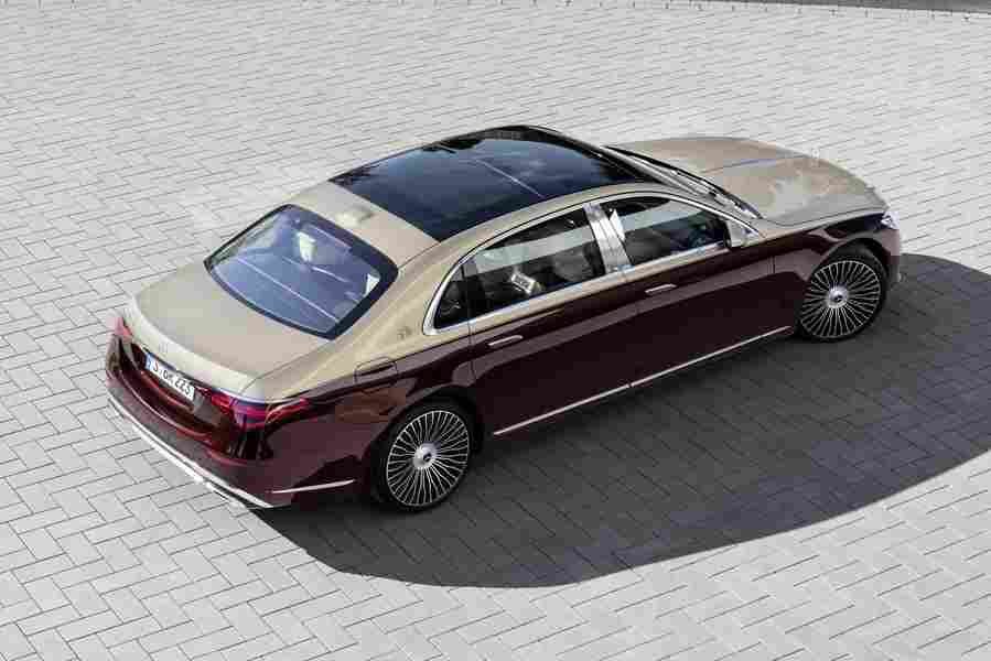 mercedes benz s class maybach x222 2020 6981 152 Car A4 Photo Print