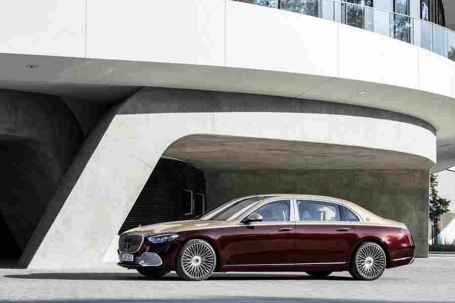 mercedes benz s class maybach x222 2020 6981 156 Car A4 Photo Print