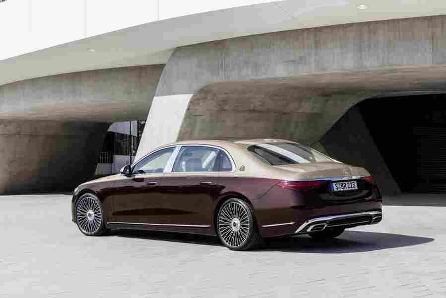 mercedes benz s class maybach x222 2020 6981 159 Car A4 Photo Print