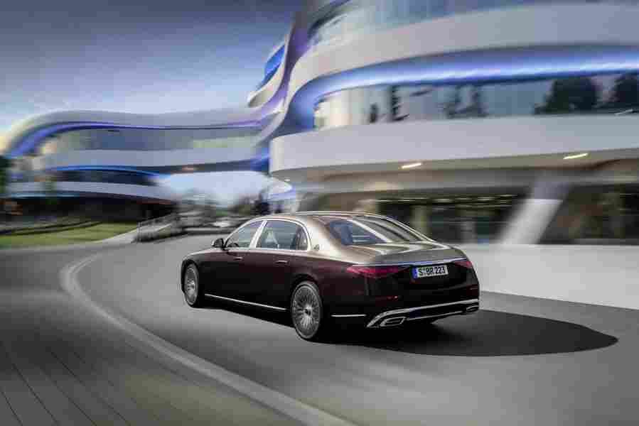 mercedes benz s class maybach x222 2020 6981 165 Car A4 Photo Print