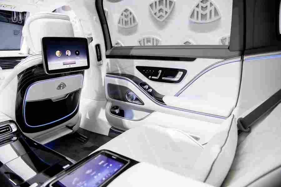 mercedes benz s class maybach x222 2020 6981 22 Car A4 Photo Print