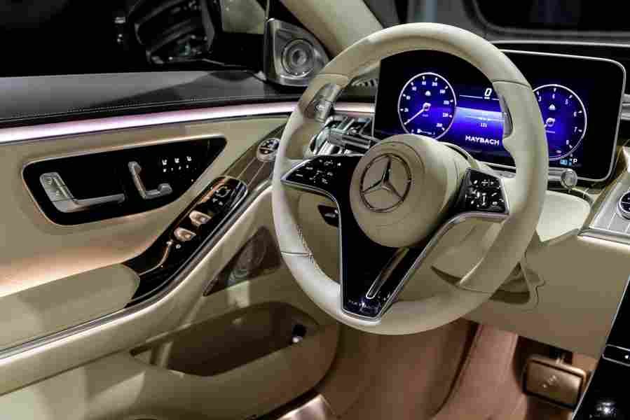 mercedes benz s class maybach x222 2020 6981 3 Car A4 Photo Print