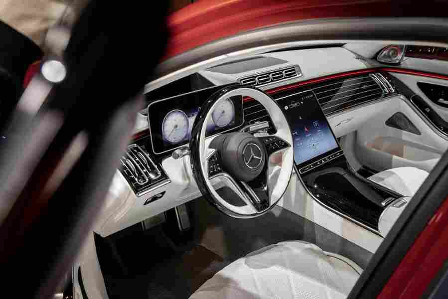 mercedes benz s class maybach x222 2020 6981 61 Car A4 Photo Print