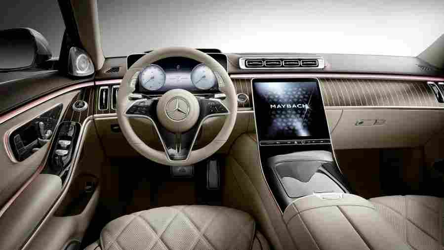 mercedes benz s class maybach x222 2020 6981 71 Car A4 Photo Print