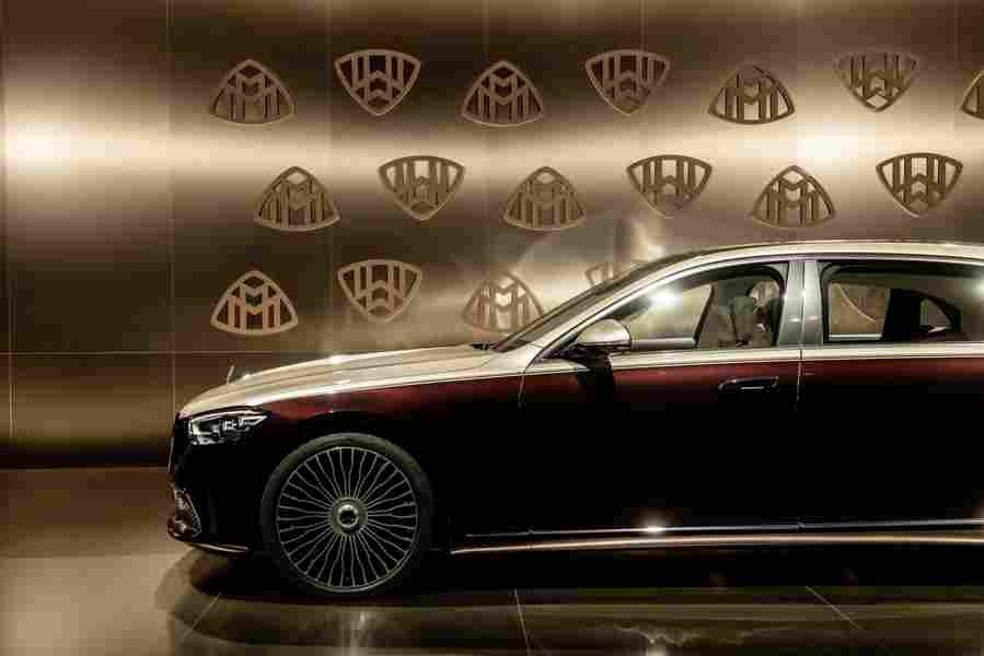 mercedes benz s class maybach x222 2020 6981 91 Car A4 Photo Print