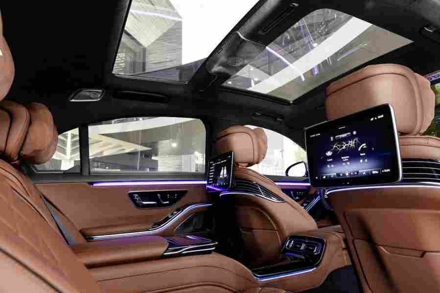 mercedes benz s class w223 v223 2020 6966 1 Car A4 Photo Print