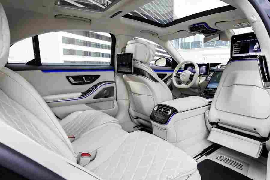 mercedes benz s class w223 v223 2020 6966 12 Car A4 Photo Print
