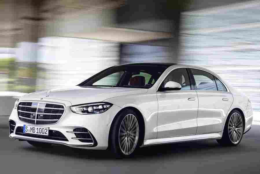 mercedes benz s class w223 v223 2020 6966 123 Car A4 Photo Print