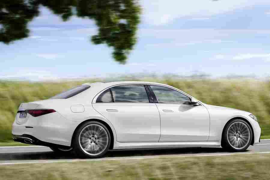mercedes benz s class w223 v223 2020 6966 128 Car A4 Photo Print