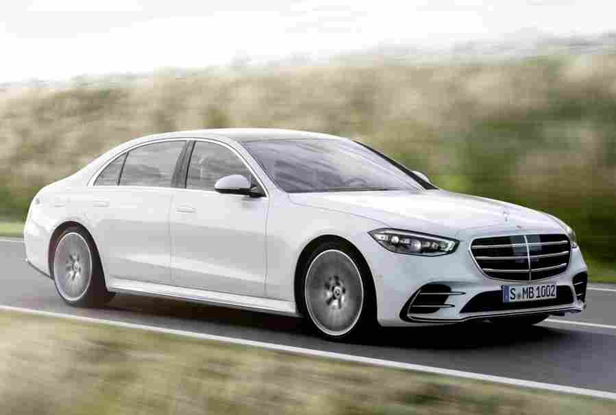 mercedes benz s class w223 v223 2020 6966 130 Car A4 Photo Print