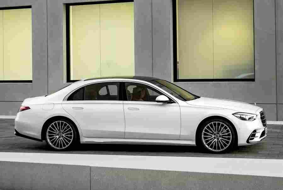 mercedes benz s class w223 v223 2020 6966 133 Car A4 Photo Print