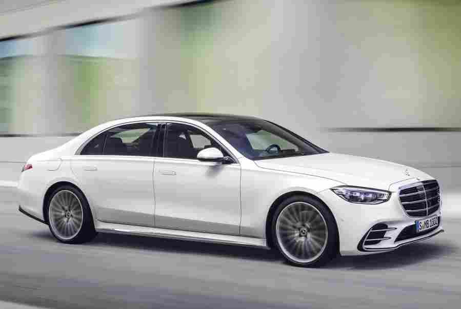 mercedes benz s class w223 v223 2020 6966 136 Car A4 Photo Print