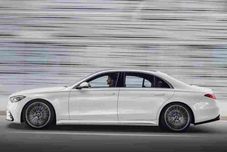 mercedes benz s class w223 v223 2020 6966 140 Car A4 Photo Print