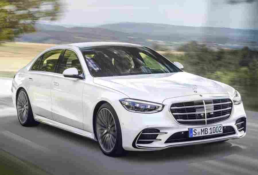 mercedes benz s class w223 v223 2020 6966 142 Car A4 Photo Print