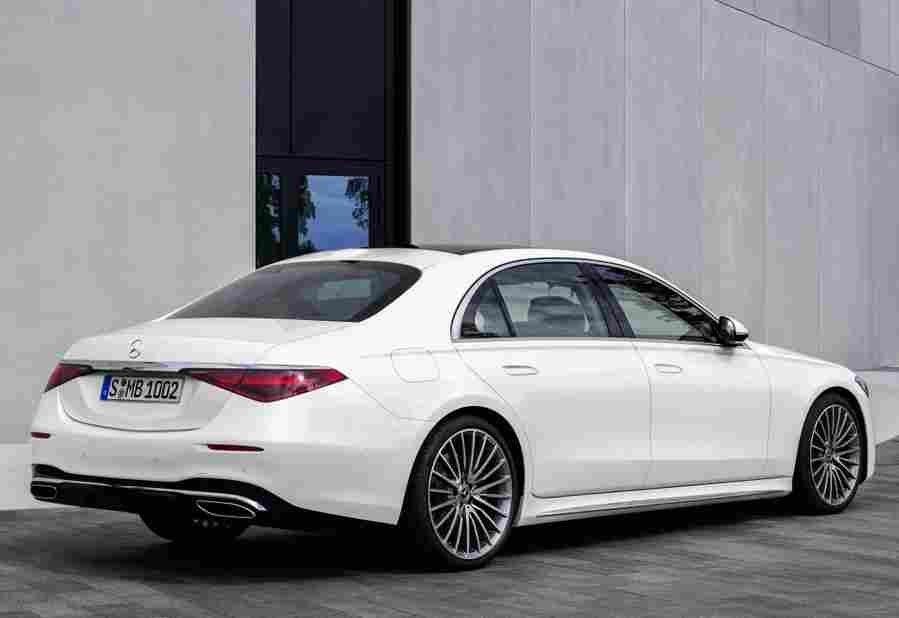 mercedes benz s class w223 v223 2020 6966 144 Car A4 Photo Print
