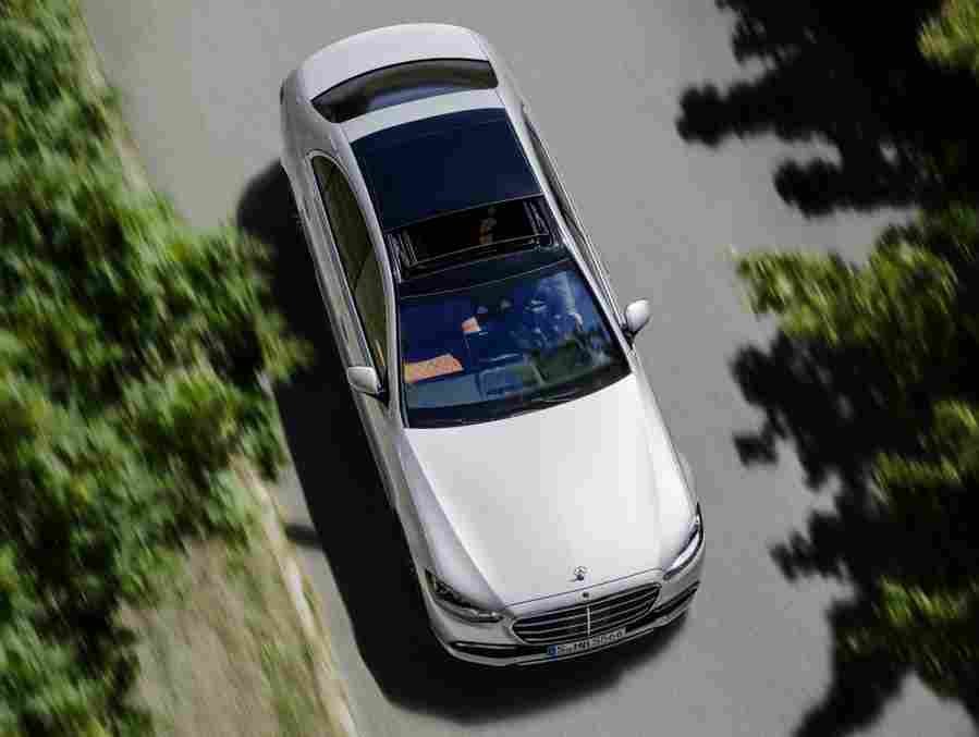 mercedes benz s class w223 v223 2020 6966 146 Car A4 Photo Print