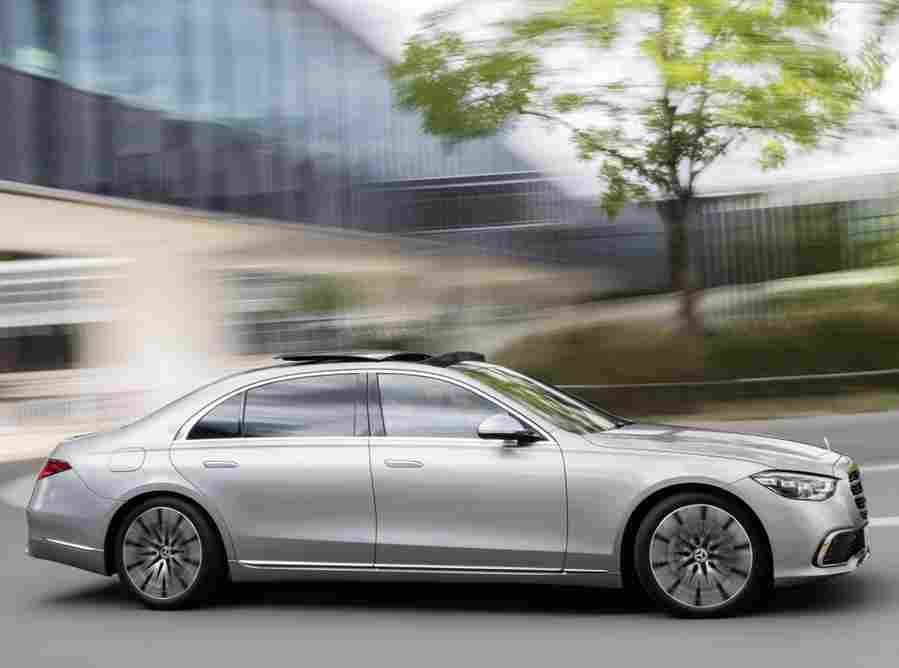 mercedes benz s class w223 v223 2020 6966 147 Car A4 Photo Print