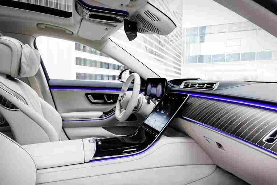 mercedes benz s class w223 v223 2020 6966 15 Car A4 Photo Print