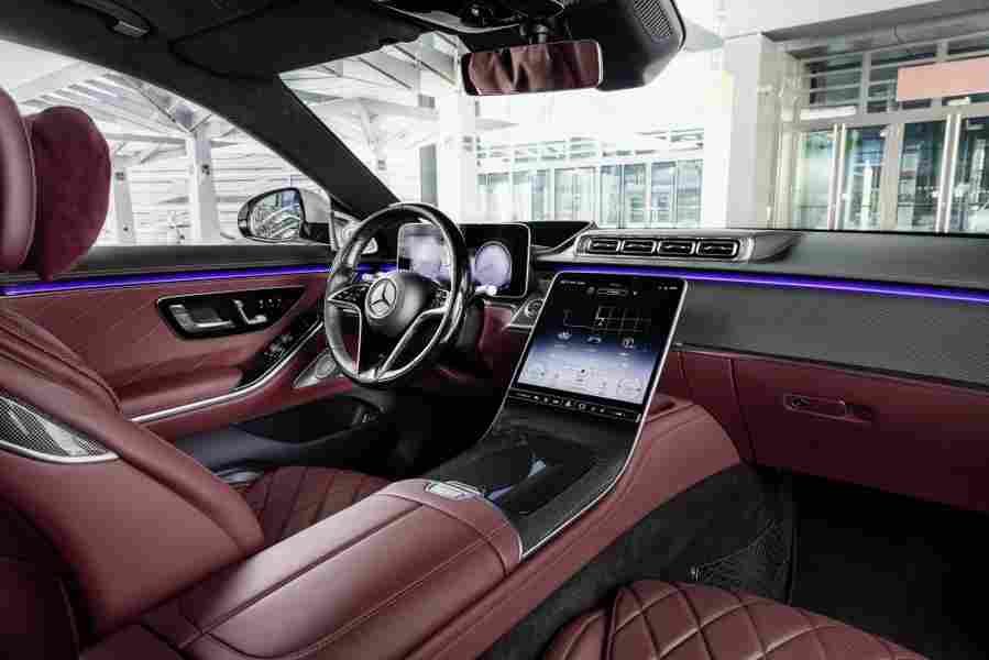 mercedes benz s class w223 v223 2020 6966 18 Car A4 Photo Print