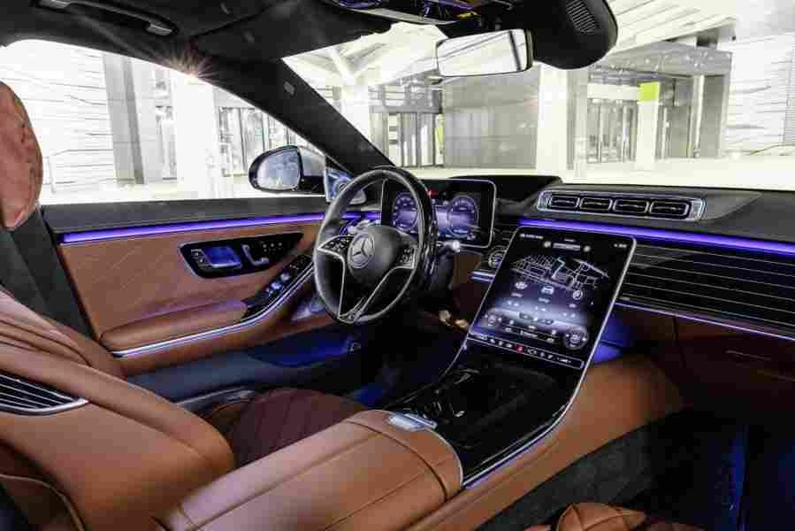 mercedes benz s class w223 v223 2020 6966 21 Car A4 Photo Print