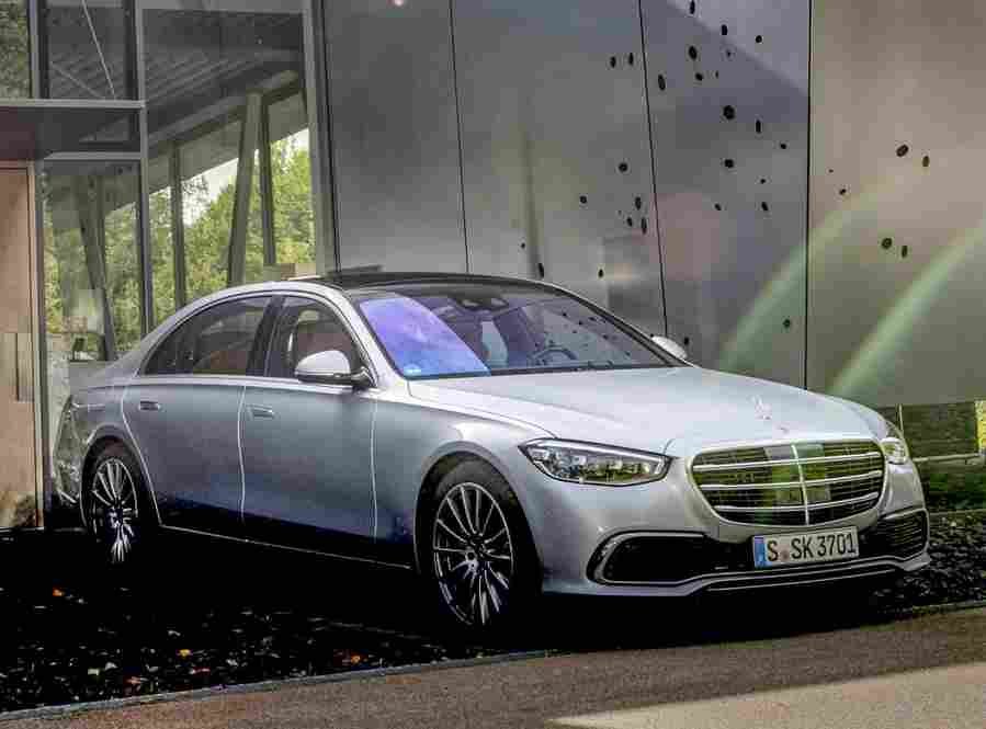 mercedes benz s class w223 v223 2020 6966 32 Car A4 Photo Print