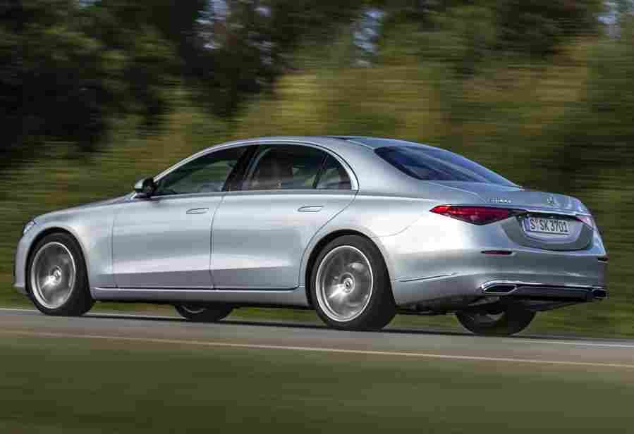 mercedes benz s class w223 v223 2020 6966 36 Car A4 Photo Print
