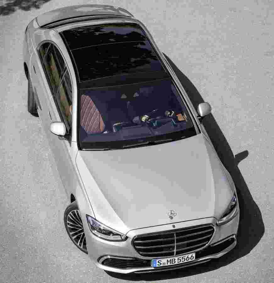 mercedes benz s class w223 v223 2020 6966 72 Car A4 Photo Print