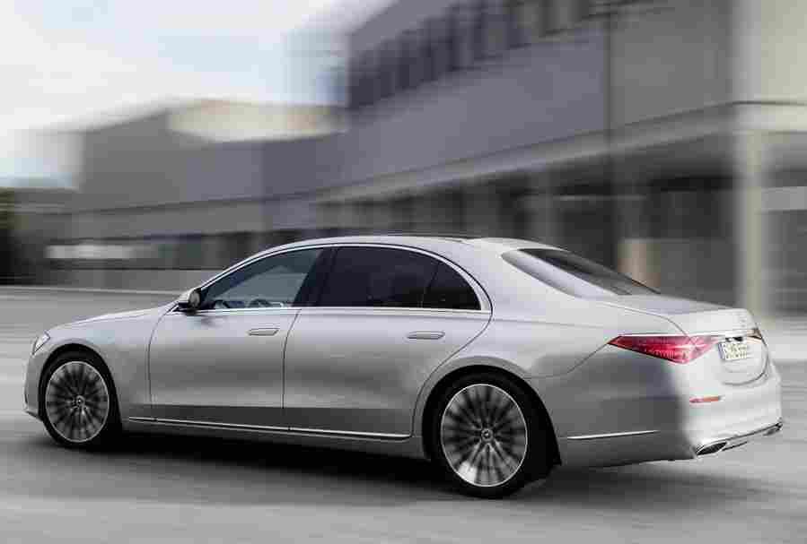 mercedes benz s class w223 v223 2020 6966 74 Car A4 Photo Print