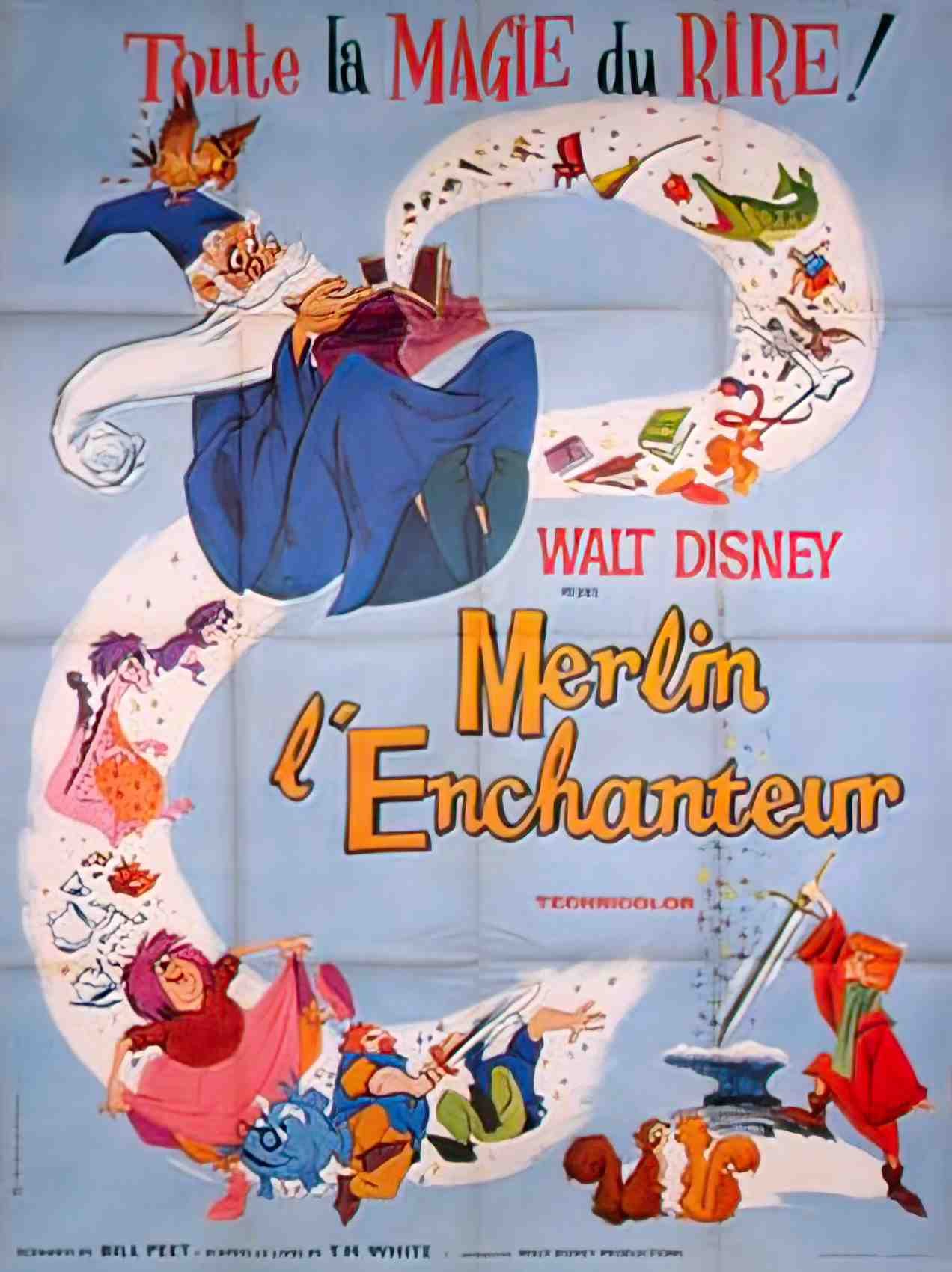 merlin l enchanteur 2 Advert A4 Photo Print